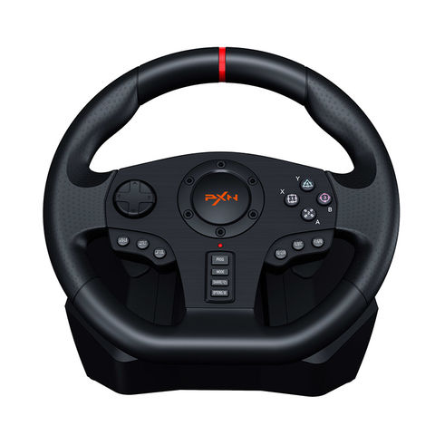 Volant PS4 - Racing Wheel Ps4 Multifonctionnel - Volant de jeu avec  vibrations