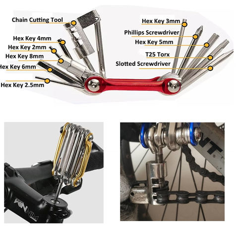 Achetez en gros Outils De Vélo Et Entretien Kit De Réparation De Vélos Et  De Pneus Outils De Vélo Chine et Ensembles D'outils De Vélo à 0.89 USD