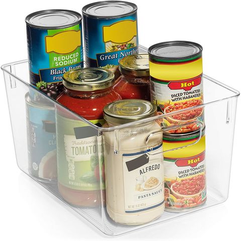 ClearSpace Plastic Pantry Organization and Storage Bins with