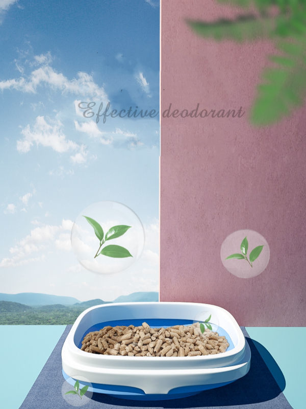 Wholesale Pet Shop Products Sand Natural Forest Scent Pine Wood Cat