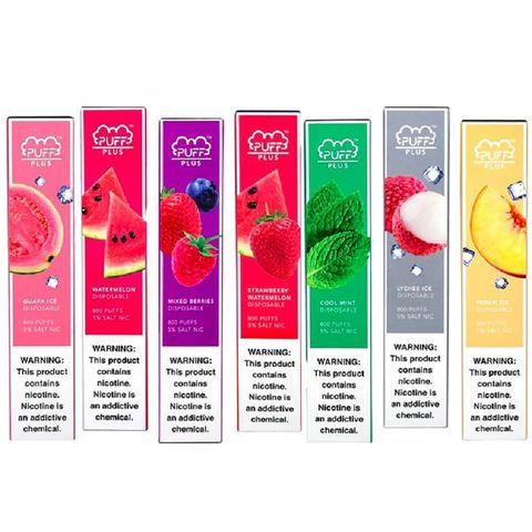 China New arrival 800 puffs electronic cigarettes puff plus disposable ...