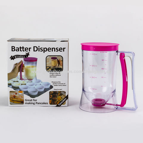 Batter Dispenser Muffin Cupcake Pancake Kitchen Measuring Baking Tools Mixer