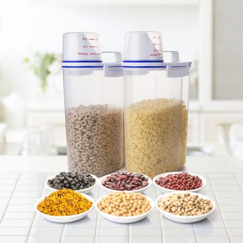 Buy Wholesale China Plastic Airtight Rice Storage Bin Cereal