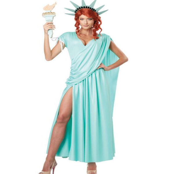 China New Women's Cosplay Greek Statue of Liberty Stage Performance ...