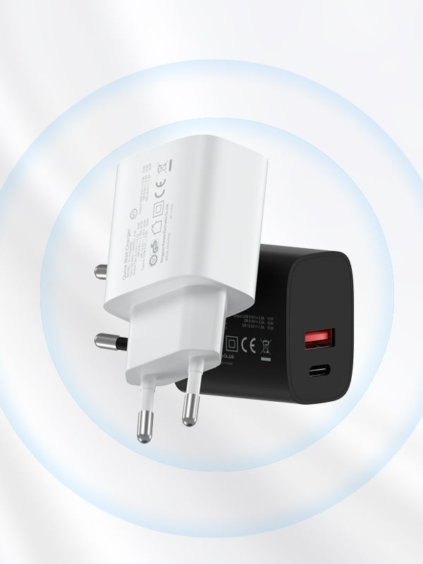 Tuv Gs Ce Eu Dual Port Charger 20w Usb Pd Adapters 20 Watt Usb C Charger With Factory Price 20 0022