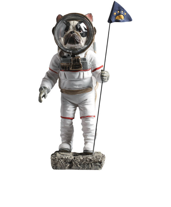 Figurine Chien Astronaute