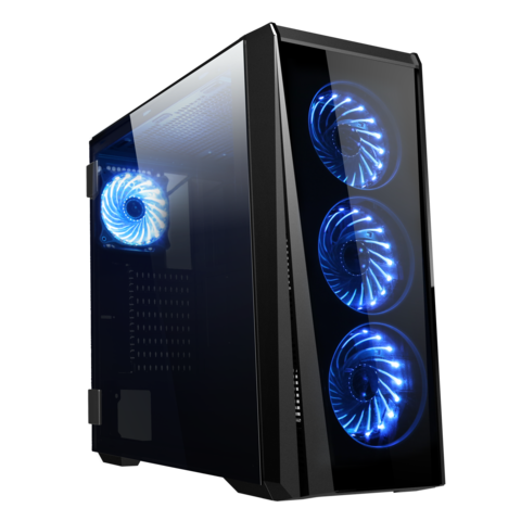 China AOJIE 2103 tempered glass best computer case high quality pc case ...