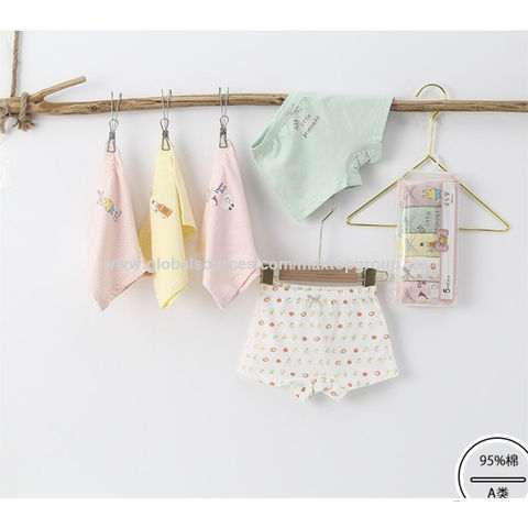 Soft Quality 100% Cotton Kids' Underwear Manufacturer - China Kid Underwear  and Children Underwear price