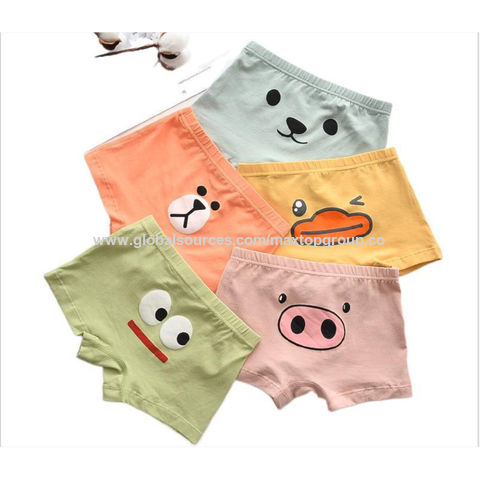 Wholesale Two Colors Custom Elasticband Soft Cotton Kids Boys Underpants -  China Kids Underwear Wholesale and Boy Underwear price