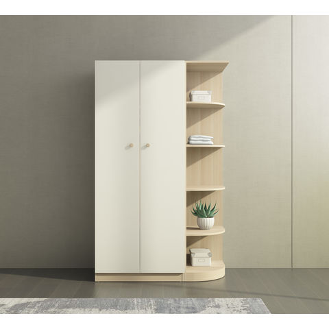 White European Wardrobe Clothes Organizer Closet With Drawer Garment  Storage Cabinet For The Bedroom Wardrobes Furniture Wood