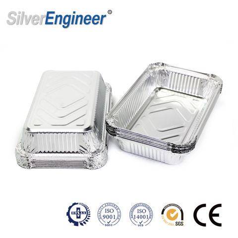 Best Price Kitchen Catering Rectangle 700ml Food Packaging Aluminum Foil  Containers with Lids for Kitchen Use - China Foil Containers and Aluminum Foil  Food Container price