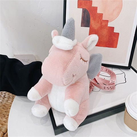 Source Hot Sale Cute Cartoon Lolita Bunny Plush Backpack for Kids