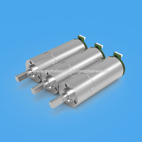 China Zhaowei DC Gear Motor 22mm Shaft 24V Low Speed Mini Gearmotor for ...