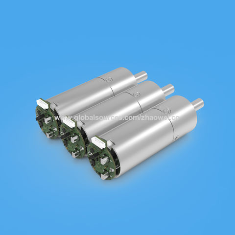 China Zhaowei DC Gear Motor 22mm Shaft 24V Low Speed Mini Gearmotor for ...