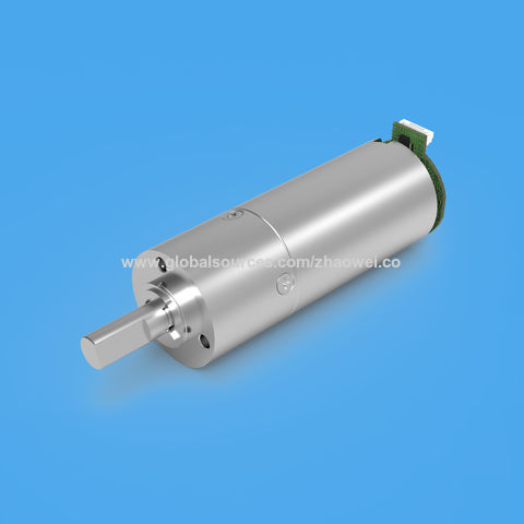 China Zhaowei DC Gear Motor 22mm Shaft 24V Low Speed Mini Gearmotor for ...