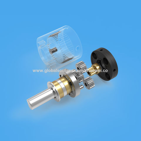 China Zhaowei DC Gear Motor 22mm Shaft 24V Low Speed Mini Gearmotor for ...