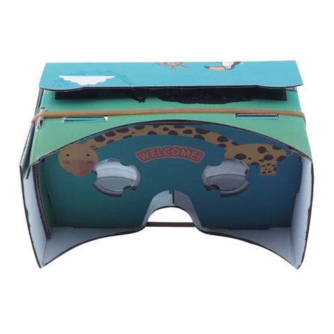China Nice printing virtual reality viewer google 3d cardboard vr on ...