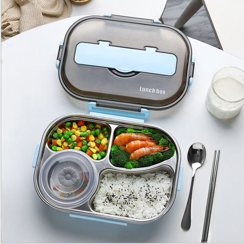 Portable Cartoon Lunch Box, 304 Stainless Steel Microwave-heating