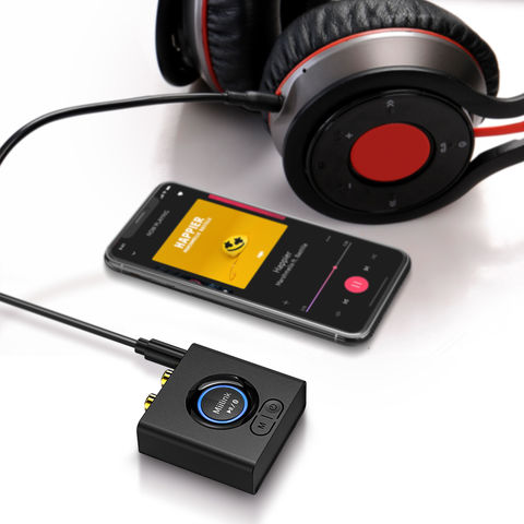 Adaptateur Bluetooth USB, récepteur Bluetooth 5.1 avec câble audio de 3.5  mm, récepteur mini adaptateur audio portable, microphone intégré, pour  chaîne stéréo/PC/casque/TV/voiture