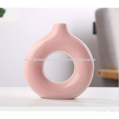 Pink Modern Geometric Pot, Succulent Pot for sale