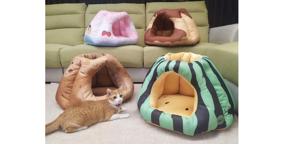 watermelon cat bed