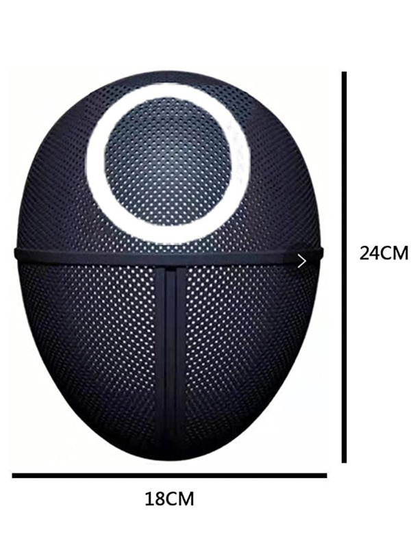 China Squid Game Mask Halloween Squid Game Costume Cosplay Face Cover