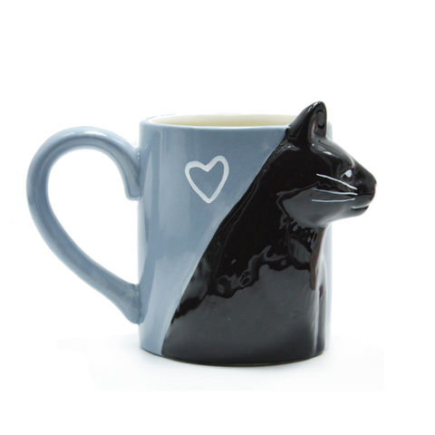 600ml Cute Cat Ceramics Coffee Mug With Lid Large Capacity Animal Mugs  Creative Drinkware Coffee Tea Cups Portable Travel Mug With Lid Cute 