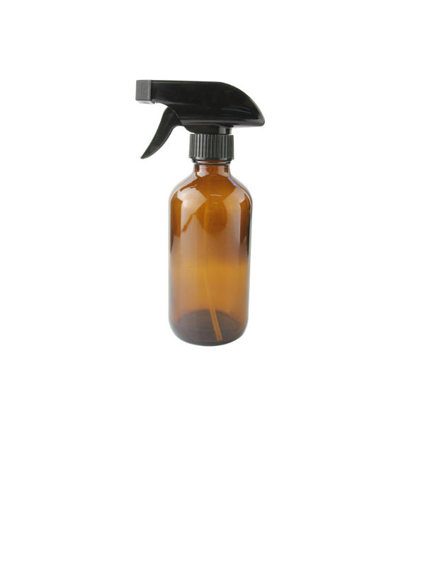 8 oz Amber Glass Spray Bottle