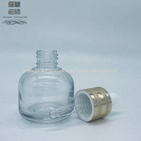 Empty Anointing Oil Bottles: Clear Glass Bottles 10 ml (1/3 oz