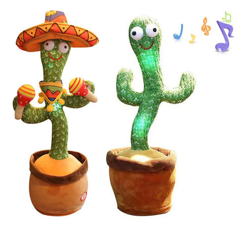 Cactus Qui Danse et Répète ce Que Vous Dites, Jouet Dancing Cactus Qui  Parle avec Chansons Garçon Fille,se fait des conversations - Cdiscount Jeux  - Jouets