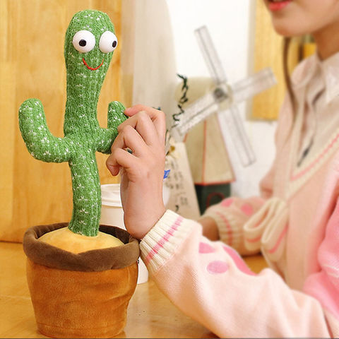 Tanzender Kaktus, sprechender Kaktus Spielzeug wiederholt, was Sie sagen  Musik Spielzeug