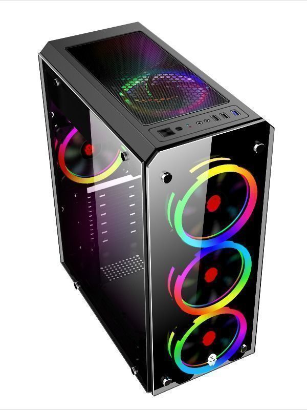 China Gaming Case PSU-Tunnel design with detachable PSU side cover on ...
