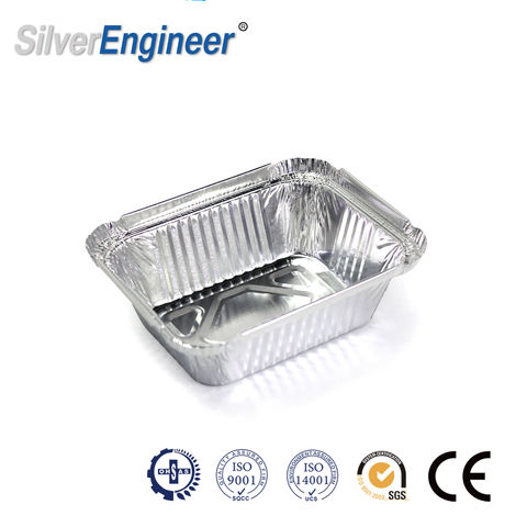 Buy Wholesale China 2.25lb New Mould Disposable Restaurant Coated Catering  Trays Delivery Lunch Boxes Fast Food & Aluminum Foil Food Packing Tray at  USD 0.03