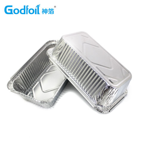 Buy Wholesale China Durable Packaging Square Disposable Aluminum