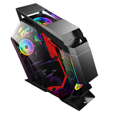 China Gaming Case PSU-Tunnel design with detachable PSU side cover on ...