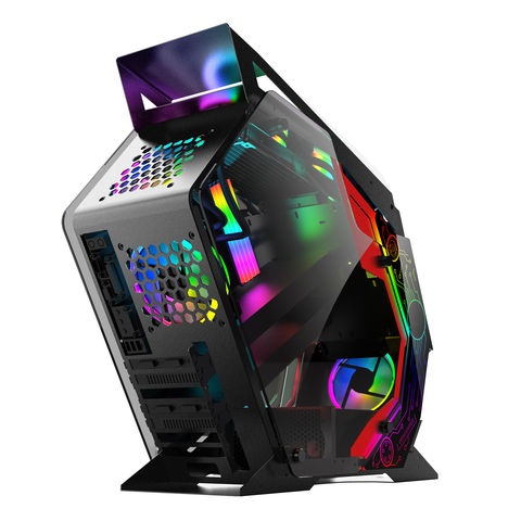 China Gaming Case PSU-Tunnel design with detachable PSU side cover on ...