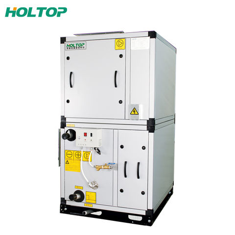 China Chilled water air cooler central ahu air handling unit rooftop on ...