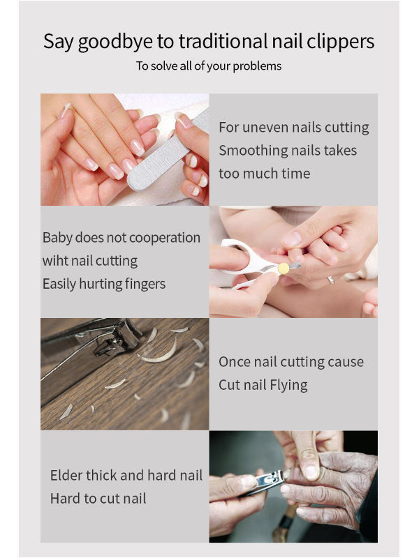 Buy Wholesale China Electric Nail Cutter Baby Nail Trimmer Nail