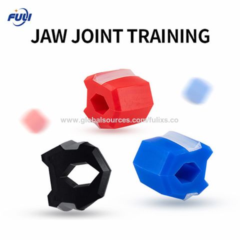 Jaw exerciser 2 Pack jawline exerciser chew jaw trainer jawline jaw  exerciser silicone jaw exerciser comfortable jaw trainer for shape  tightening neck