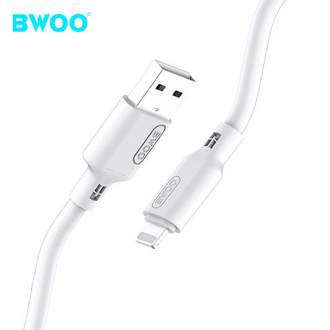 China BWOO New Arrivals Nylon Braided USB Cables USB A to Lightning ...