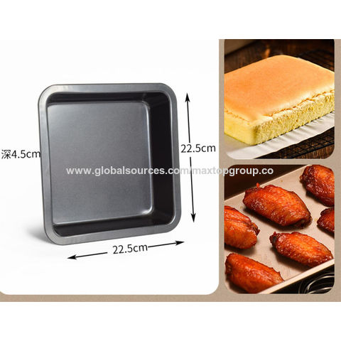 6/7/8 Inch Round Cake Mold Non Stick Baking Pan Tray Molds Air Fryer Basket  With Handles Bakeware Pizza Oven Baking Pans - AliExpress