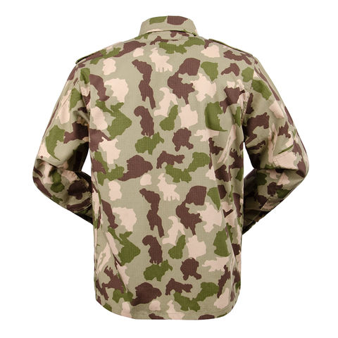 Uniforme militar de camuflaje para hombre y mujer, trajes de