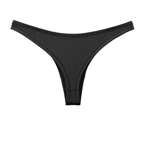 China Underwear Women Black Hipster Soft Stretch Bikini Women Cotton