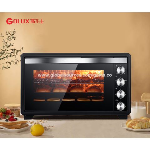 9L Mini Toaster Oven Electric-Oven-Power Multifunction Stainless-Steel  Electric Oven Stove-Machine Bread-Toaster Pizza-Cake (Size : 220V European