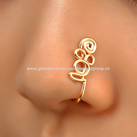 Achieer Nose Ring Septum Piercing Jewelry, Cubic India | Ubuy