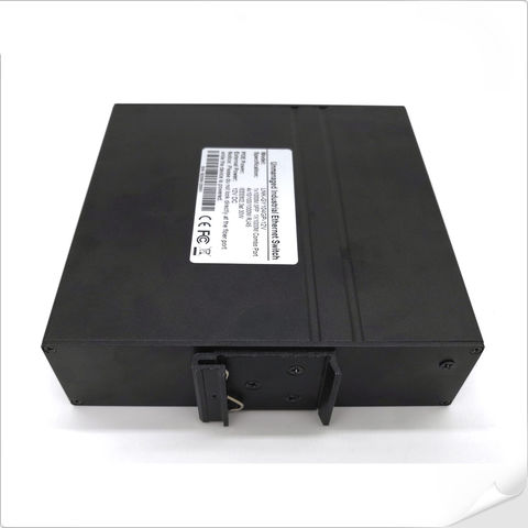 Mini Industrial 4 Port 10/100/1000Mbps Gigabit Ethernet Switch with SFP Din  Rail/Wall-Mount 10/100/1000BASE-T RJ45 + 1 100/1000FX (SFP) Support 12-48V