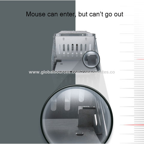 Humane Multi-Catch Galvanized Steel Automatic Rat Rodent Control Mouse Trap  Cage - China Farm and Family price