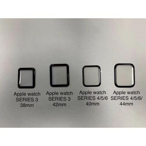 Compre Reloj Inteligente Protector De Pantalla Para Apple Watch Series 4 38  40mm 42 44mm Cobertura Completa Pegamento Completo Pmma y Reloj Inteligente  Protector De Pantalla de China por 0.45 USD