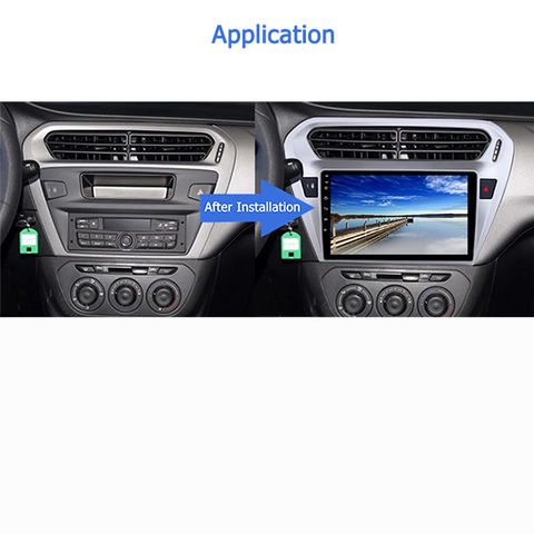 Autoradio 2 Din Android for Peugeot 301 Citroen Elysee 2013-2018