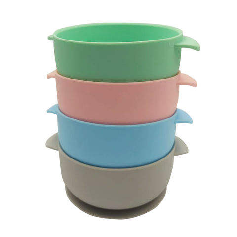 Suction Bowls For Baby - Bowls With Handle And Lid,food Grade Food  Container With Straw, Snack Bowls, Baby Feeding Utensils